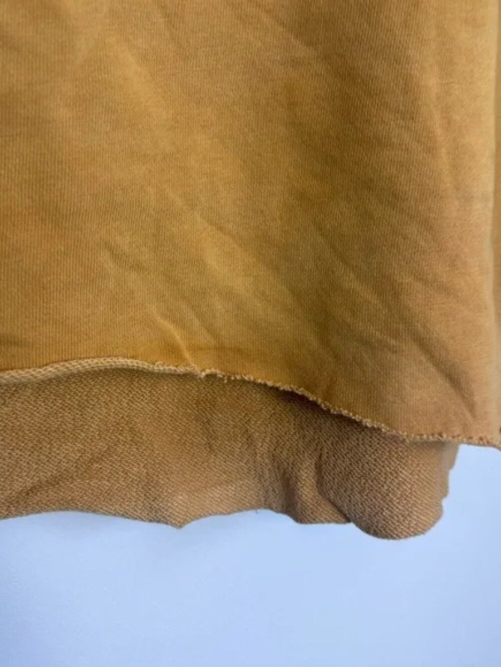 Aerie Yellow Everyday Kickback Crew Neck Sweater - Mustard Yellow-Orange/Gold - Picture 8 of 9